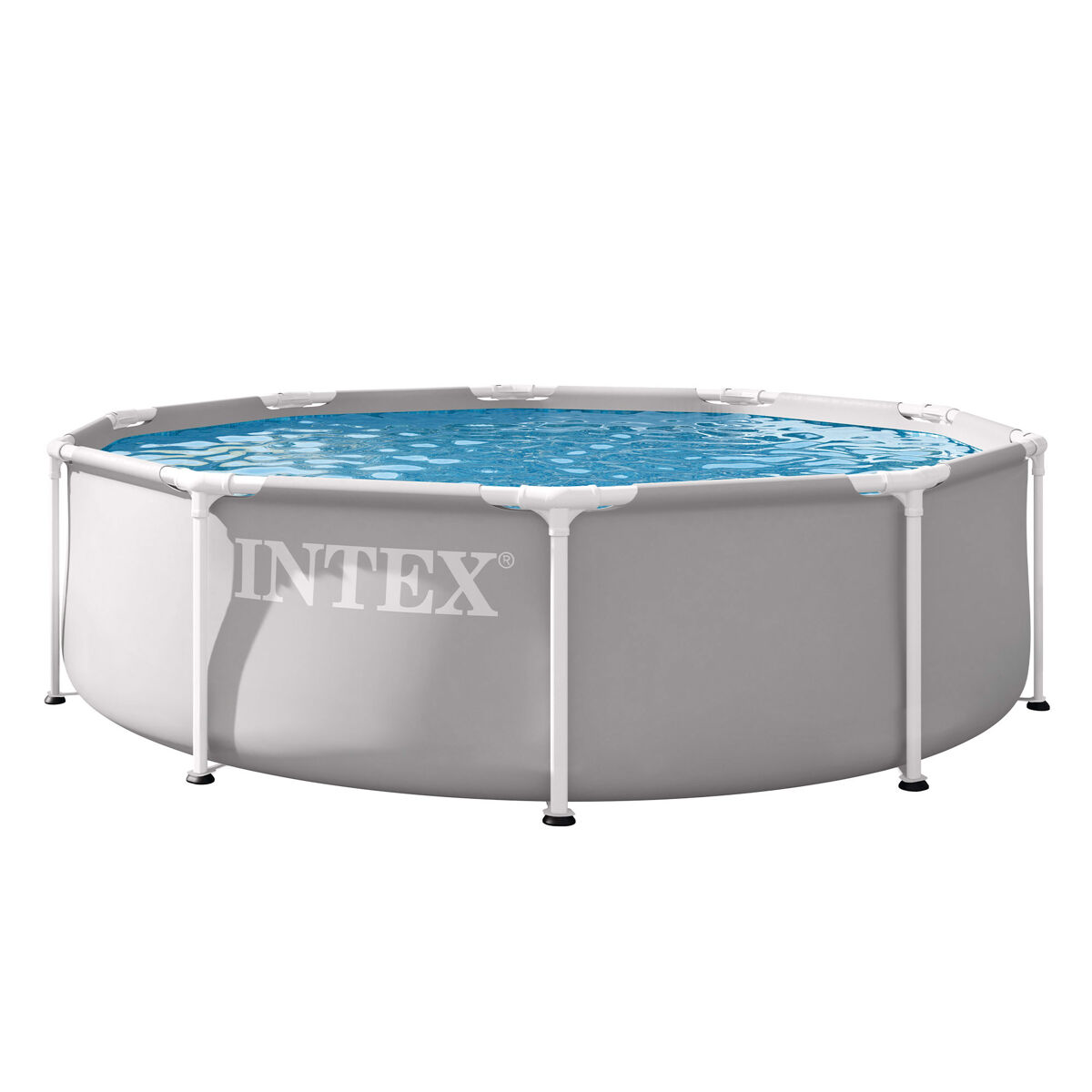 INTEX Piscina Prism Frame redonda amovível