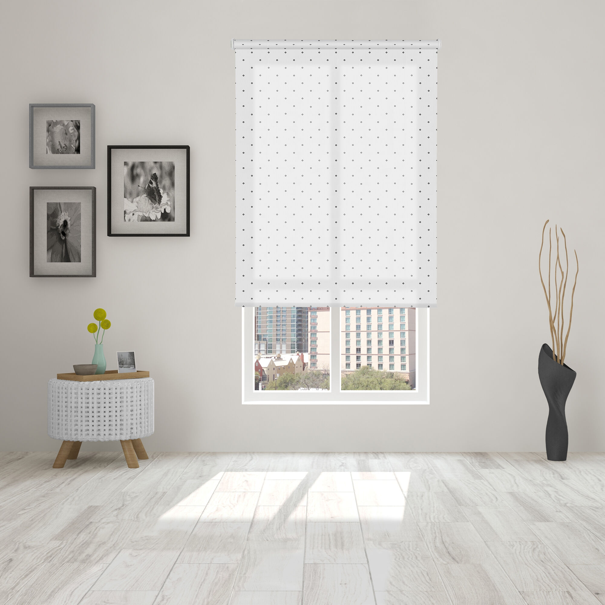 Estor de Rolo Estampado Twist