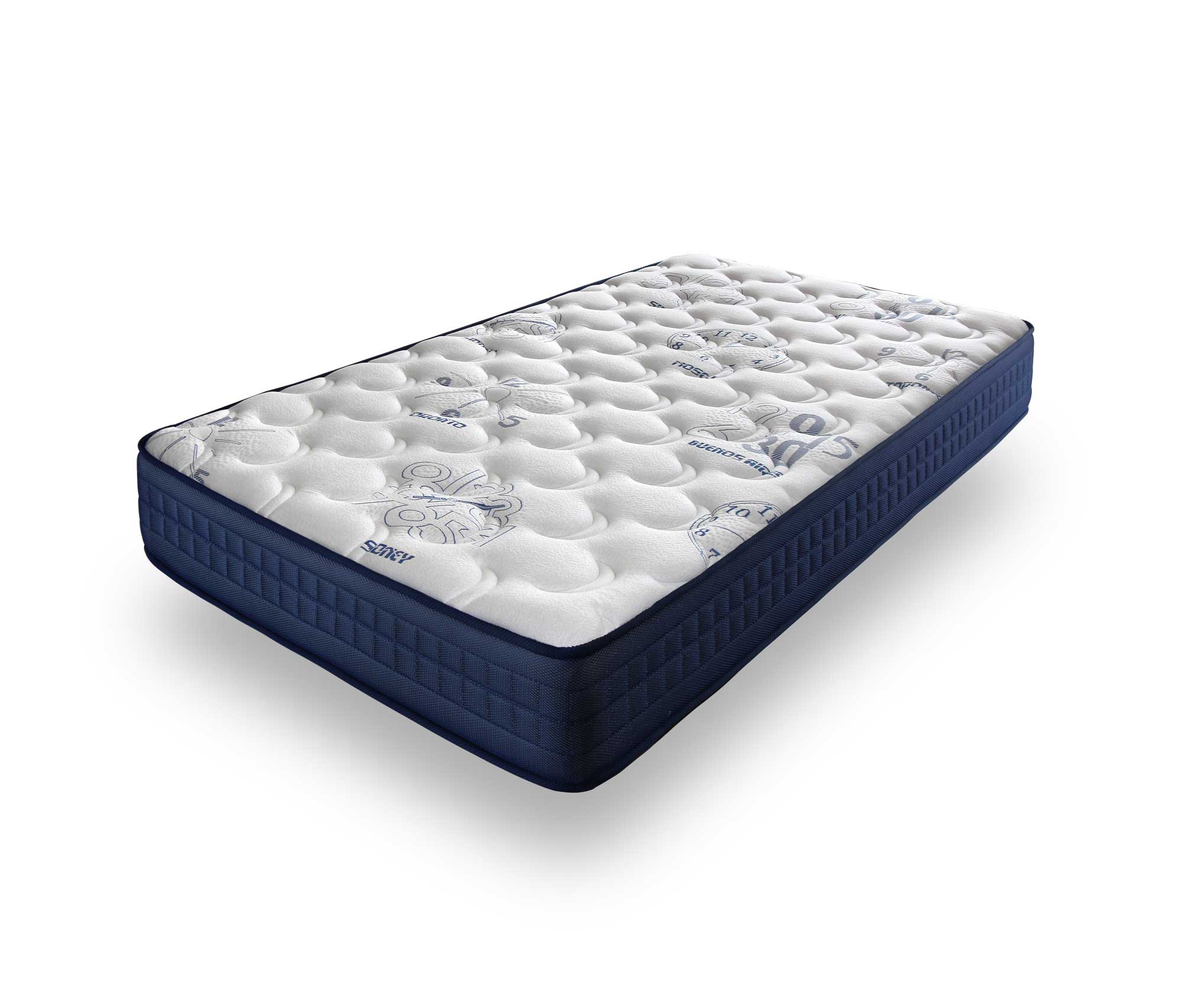  Colchão viscoelástico HR oClock da SonnoMattress, altura 18 cm