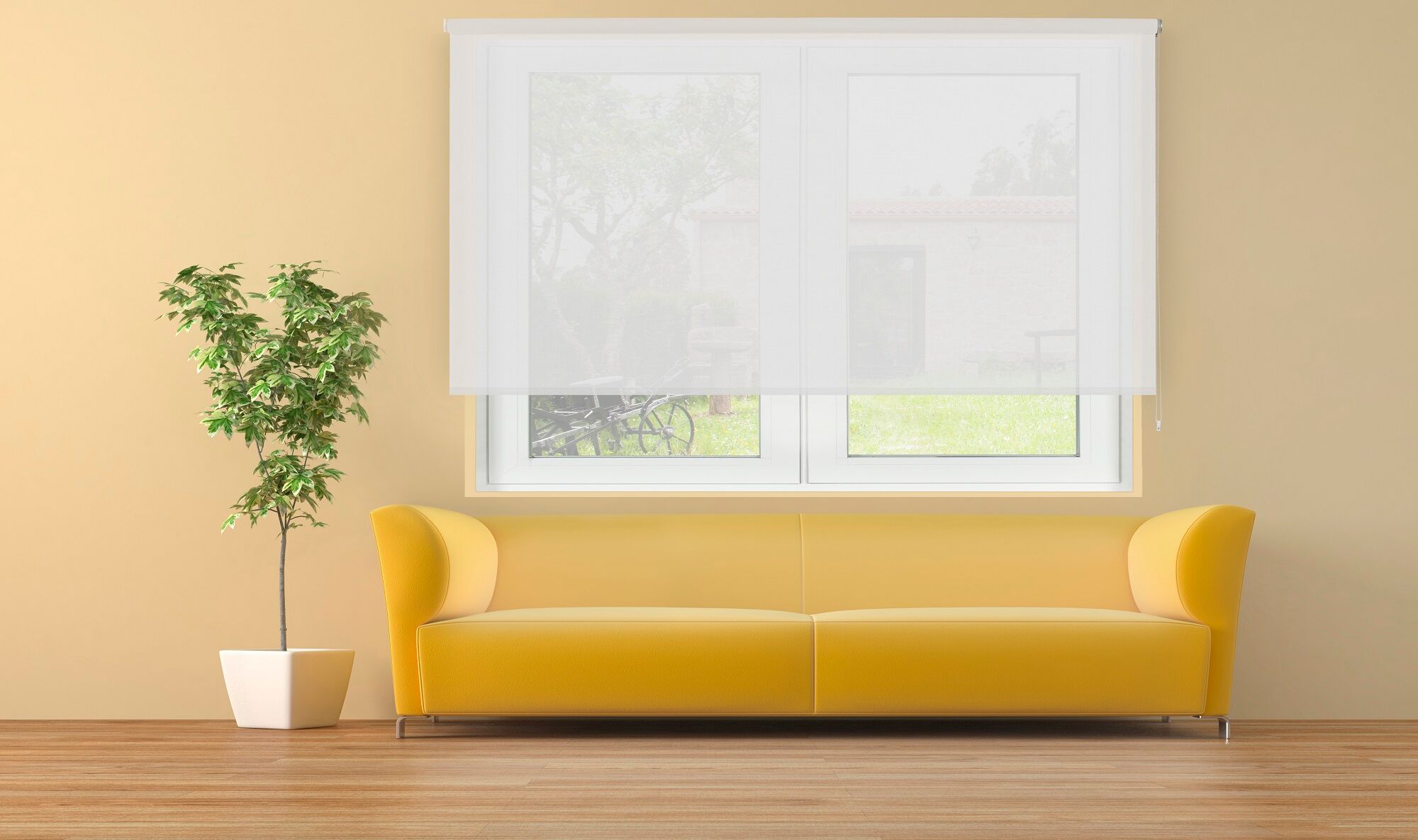 Estor de Rolo Translúcido Cotton