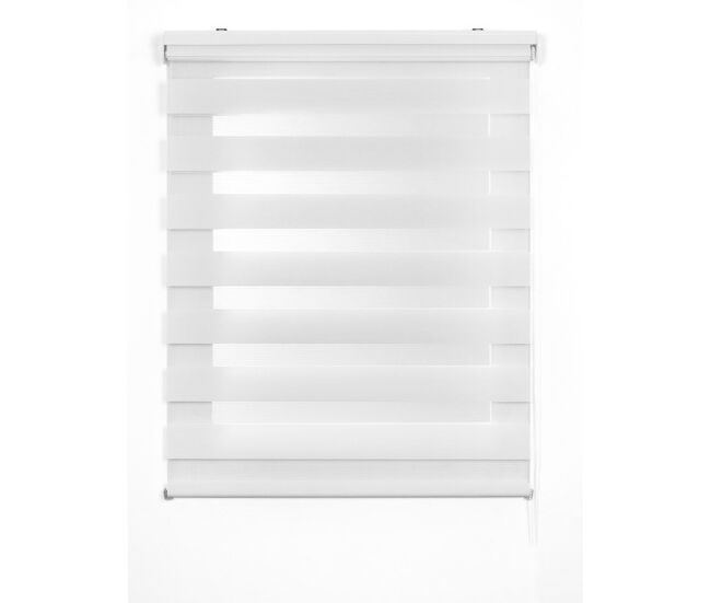 Estore noite & dia blanc 60x180cm