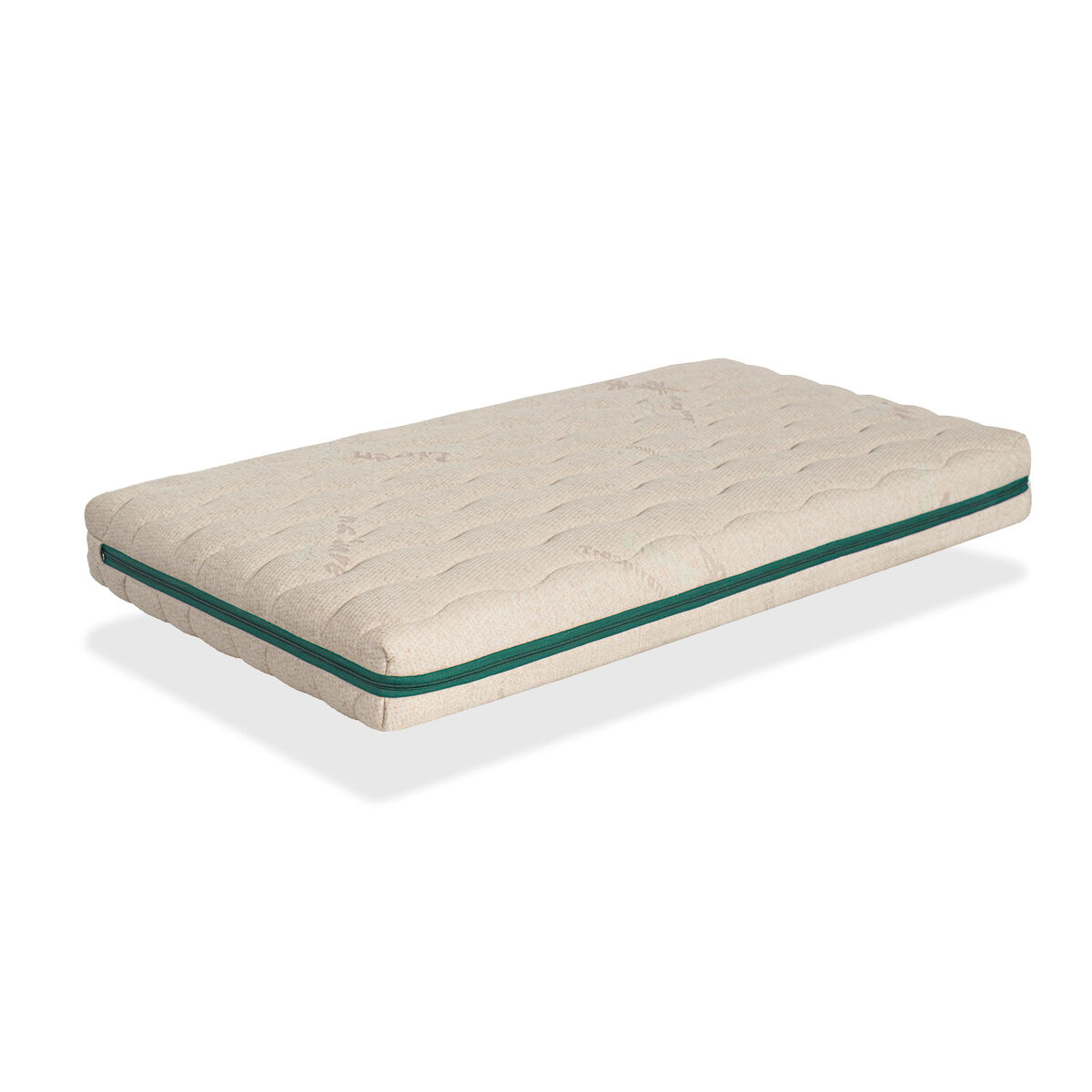 Colchão berço 57x117 orgânico duo baby altura 11 cm removível, viscoelástico e respirável