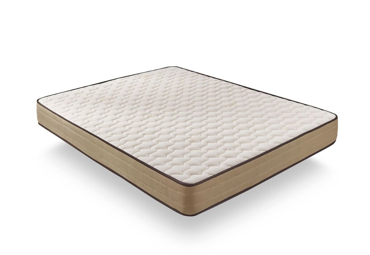 Colchão de bambu viscoelástico comfort 160 x 190 cm, altura 21 cm +/- 2