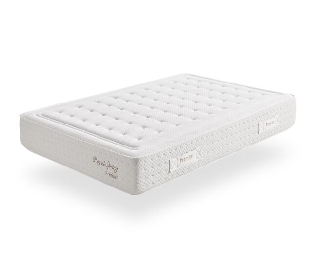 Matelas viscoélastique royal spring premier hr 30, 150x190cm - moonia