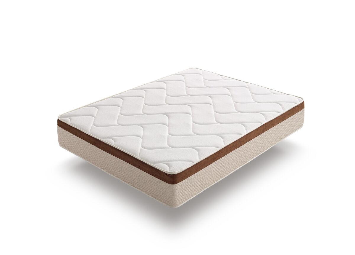 Colchão viscoelástico 100x190 cm 25 cm +/-2 real bio comfort. matris