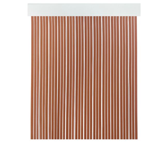 Acomoda textil - cortina de pvc para interior ou exterior para terraço, jardim, varanda e pátio. painel com barra de protecção contra moscas e