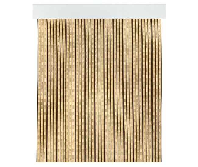 Acomoda textil - cortina de pvc para interior ou exterior para terraço, jardim, varanda e pátio. painel com varão de alumínio à prova de moscas e