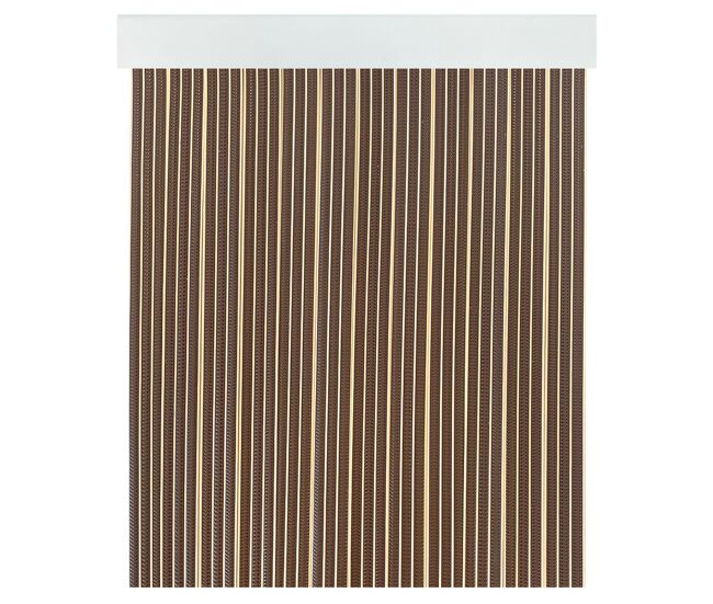 Acomoda textil - cortina de pvc para interior ou exterior para terraço, jardim, varanda e pátio. painel com varão de alumínio à prova de moscas e