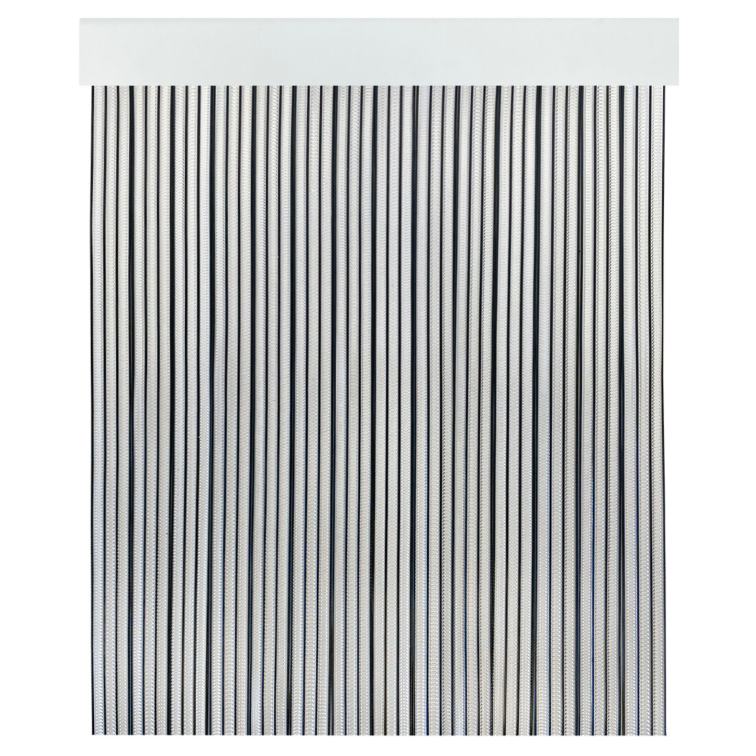 Acomoda textil - cortina de pvc para interior ou exterior para terraço, jardim, varanda e pátio. painel com barra de protecção contra moscas e