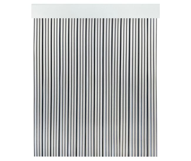 Acomoda textil - cortina de pvc para interior ou exterior para terraço, jardim, varanda e pátio. painel com barra de protecção contra moscas e