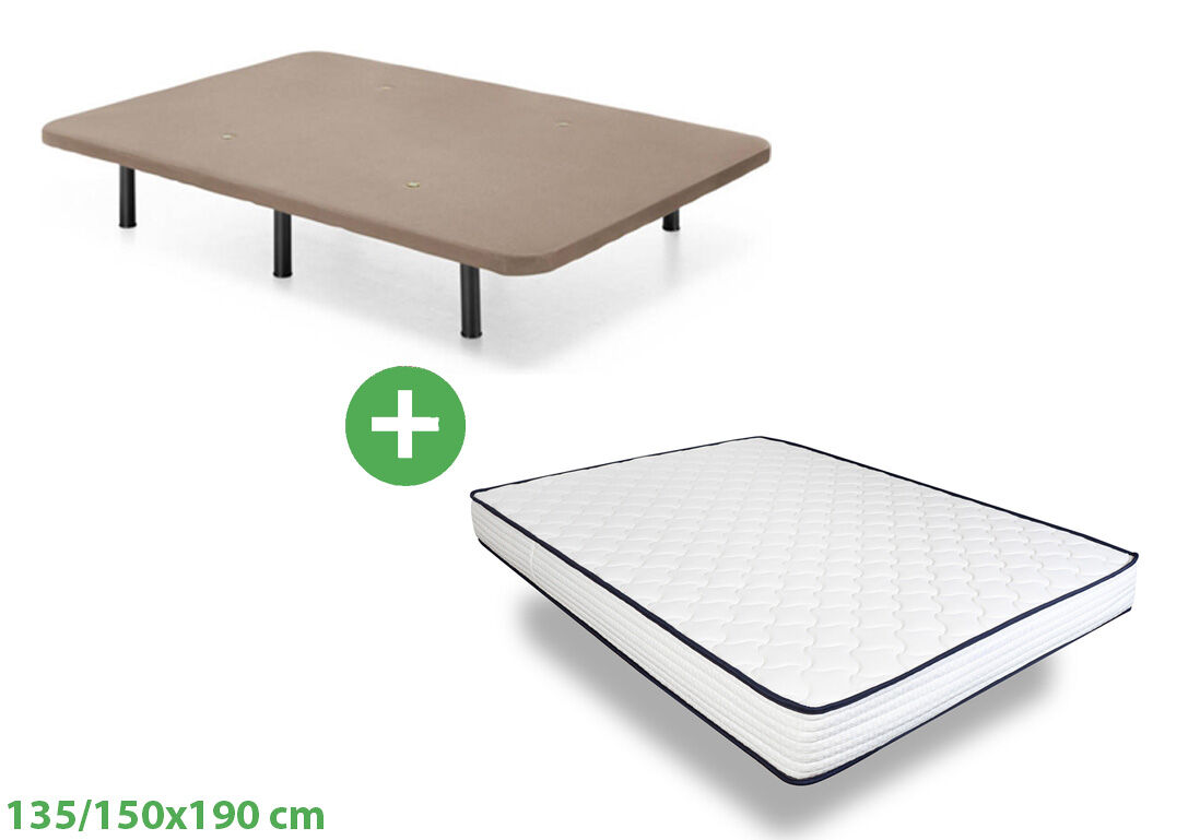 Base estofada com colchão